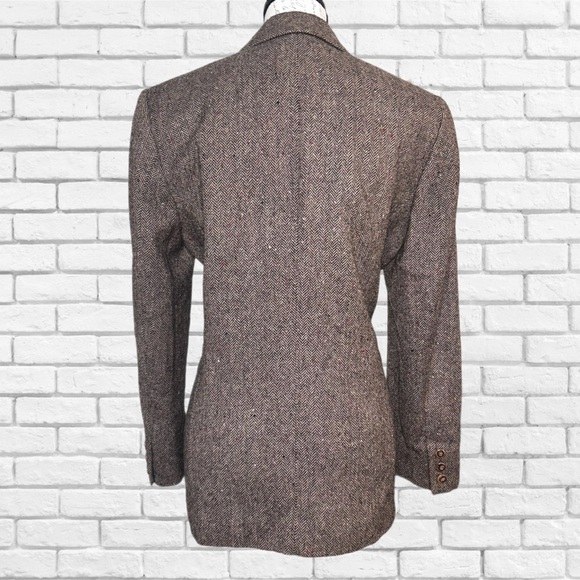 Pendleton Brown Wool Blazer Classic Notched Lapel - Picture 2 of 6